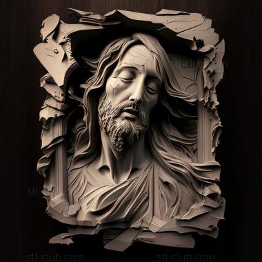 3D model st jesus (STL)